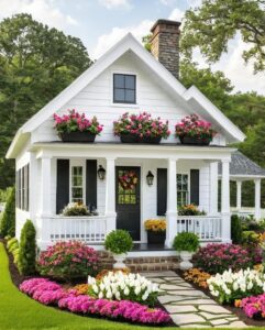 Desain rumah shabby chic vintage