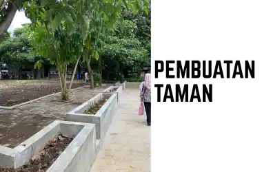 jasa pembuatan taman di malang