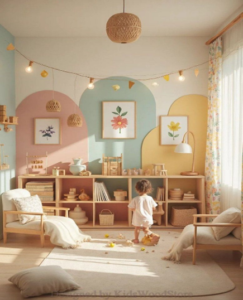 desain 3d kamar anak